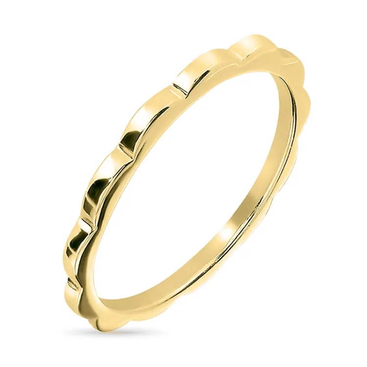 Ring aus vergoldetem Sterlingsilber