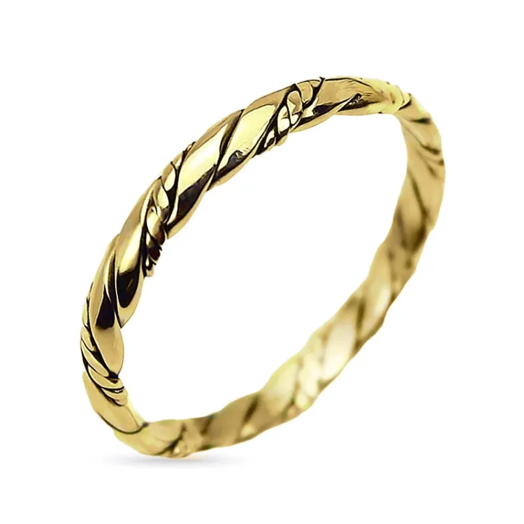 Ring aus vergoldetem Sterlingsilber