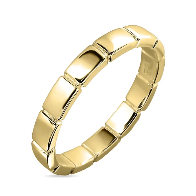 Ring aus vergoldetem Sterlingsilber