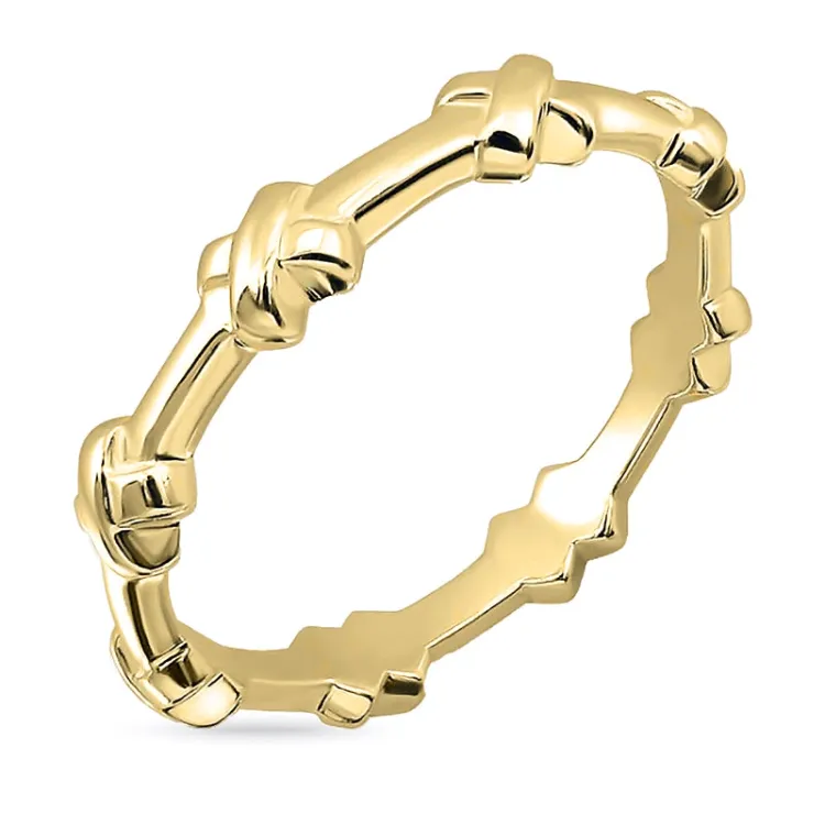 Ring aus vergoldetem Sterlingsilber