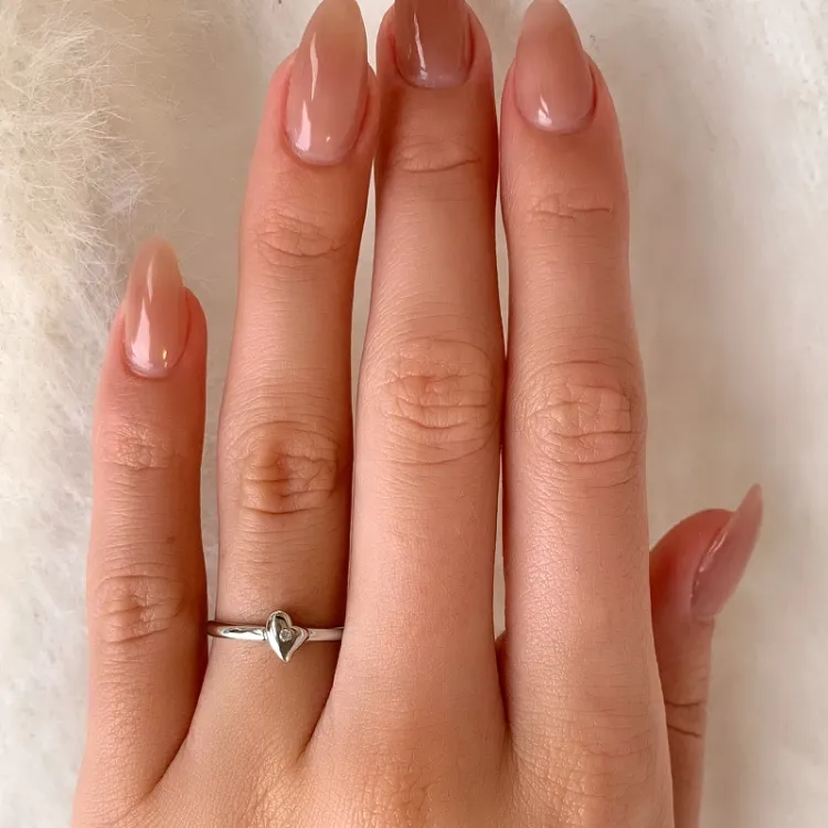 Herz Ring aus Silber