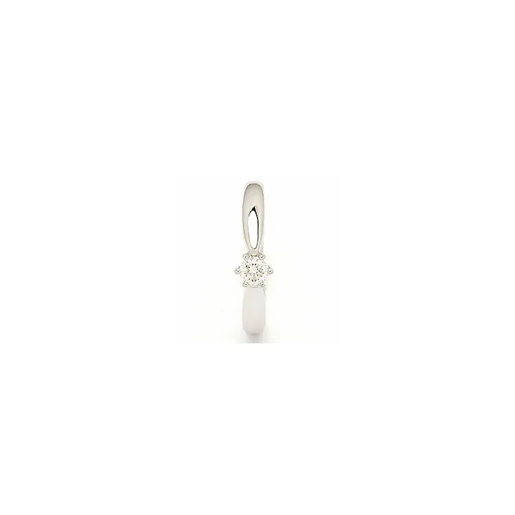 Diamant Weißgoldring in 14 Karat Weißgold 0,20 ct