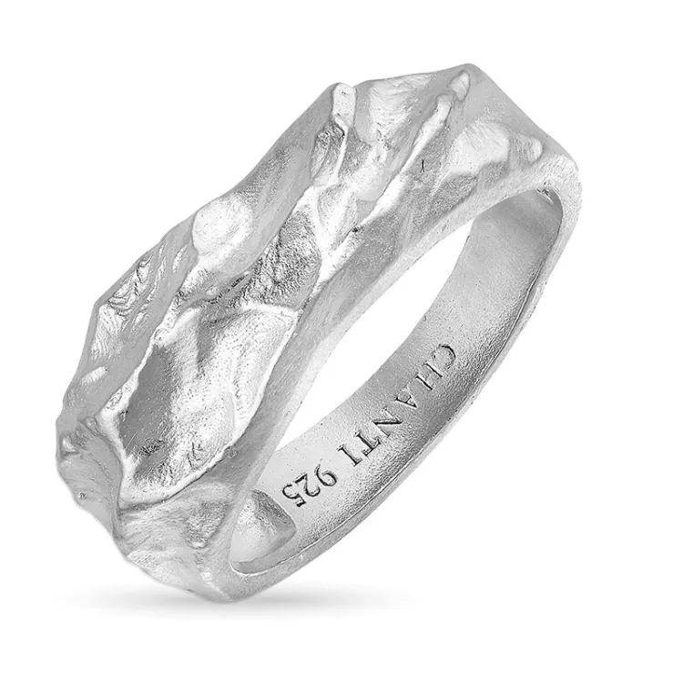 Ring aus Silber - Lumé Etched