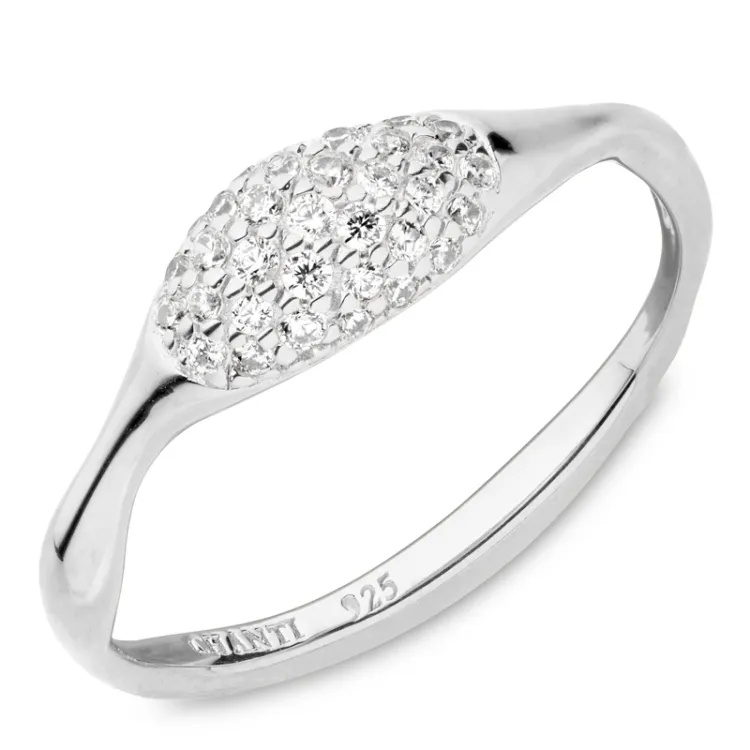Zirkon Ring aus Silber - Lumé Illume