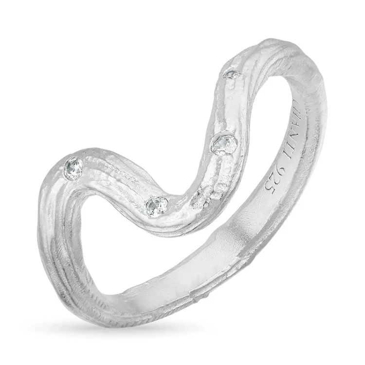 Ring aus Silber - Lumé Etched