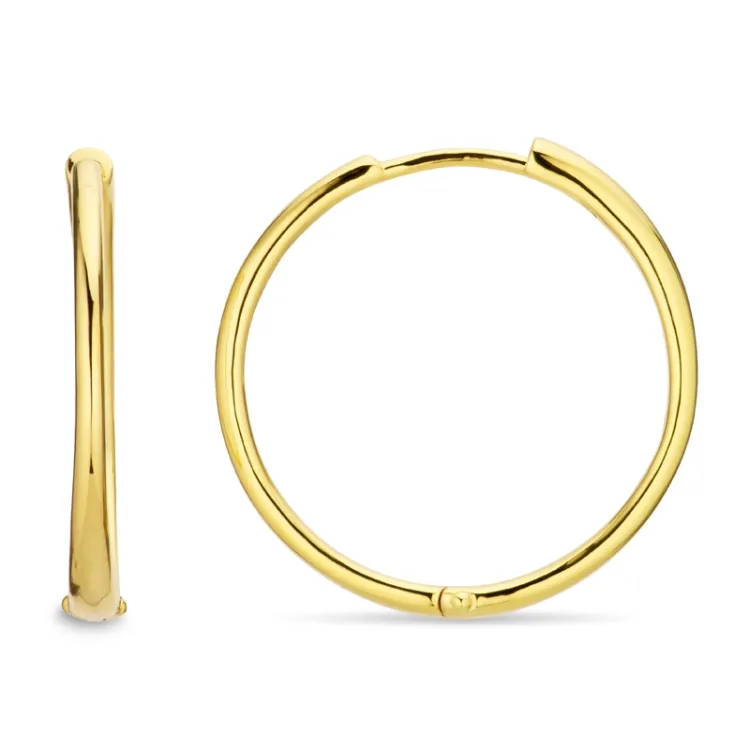 Kreole in vergoldetem Silber - Lumé Essence