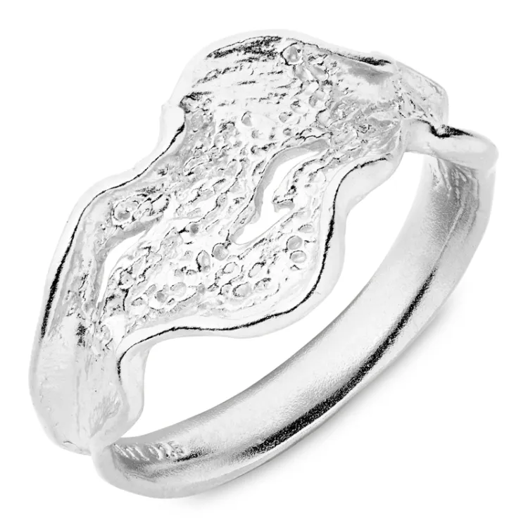 Ring aus Silber - Lumé Etched
