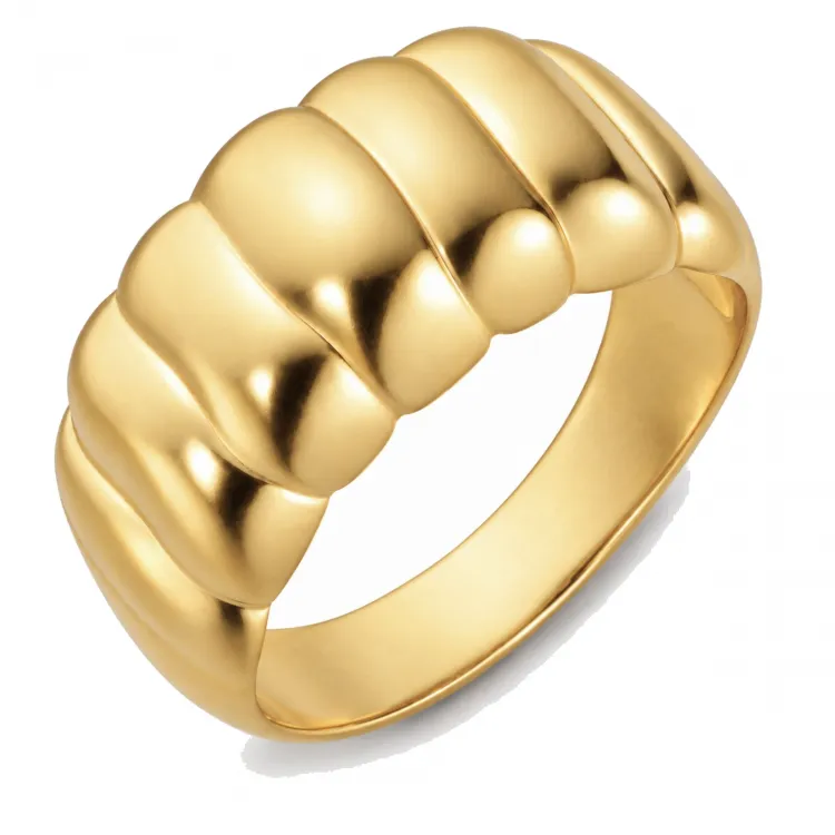 Ring aus vergoldetes Messing - Eliné