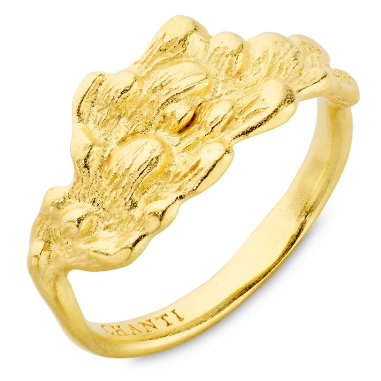 Ring aus vergoldetes Messing - Eliné