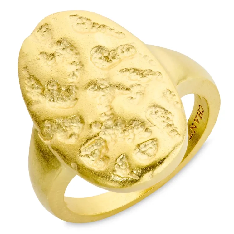 Ring aus vergoldetes Messing - Eliné