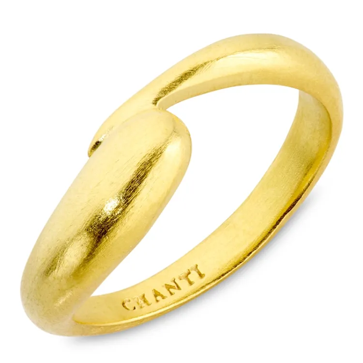 Ring aus vergoldetes Messing - Eliné