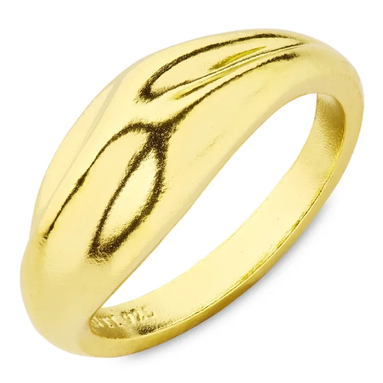 Ring aus vergoldetes Messing - Eliné