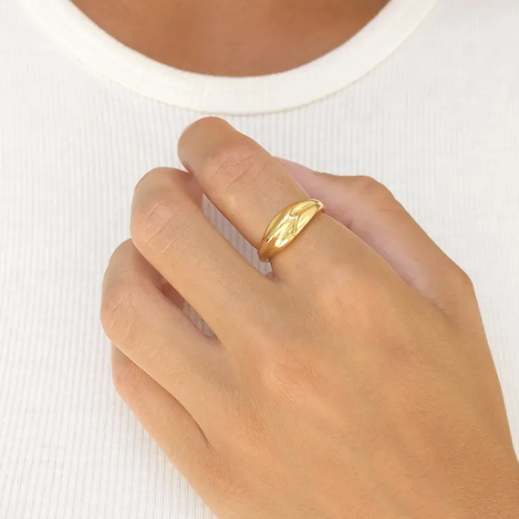 Ring aus vergoldetes Messing - Eliné