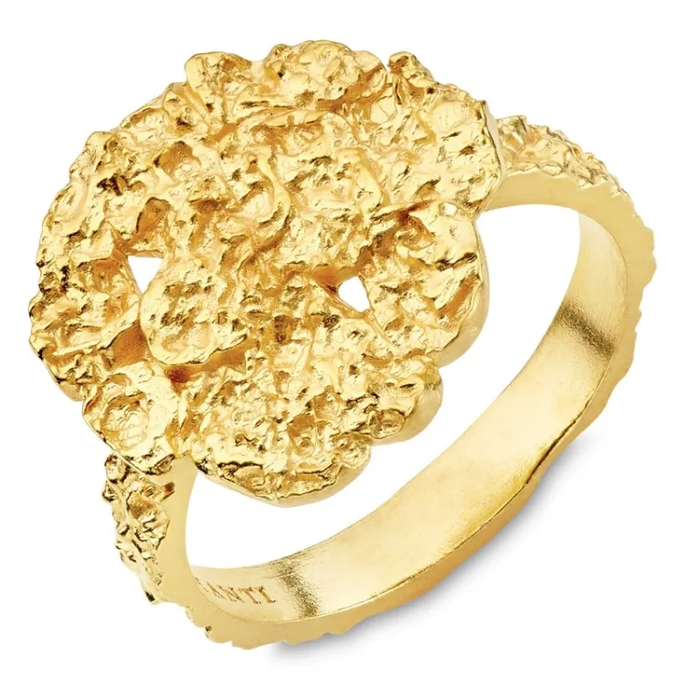 Ring aus vergoldetes Messing - Eliné