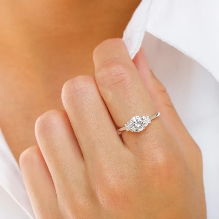 Zirkon Ring aus Silber