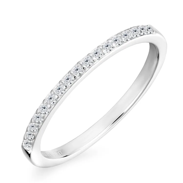 Zirkon Ring aus Silber