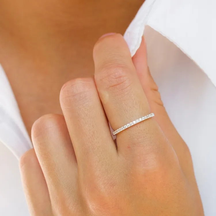 Zirkon Ring aus Silber