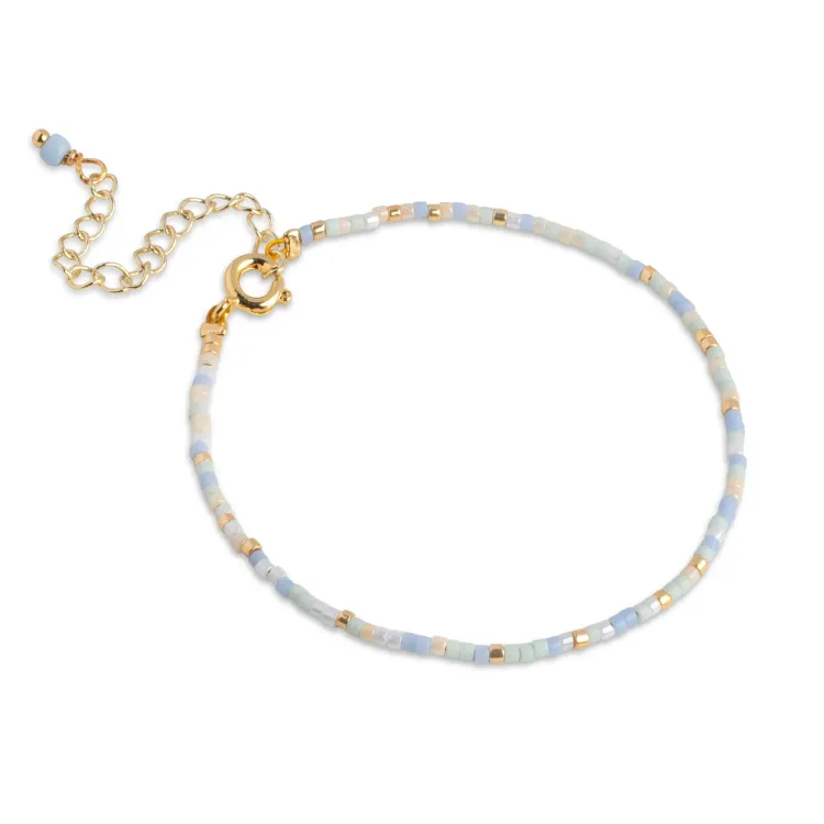 Enamel Petra Skyline Armband in vergoldetem Sterlingsilber