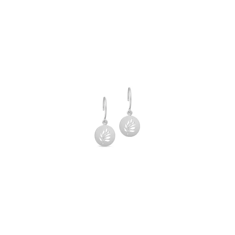 Julie Sandlau Signature Ohrringe in Satinrhodiniertes Sterlingsilber