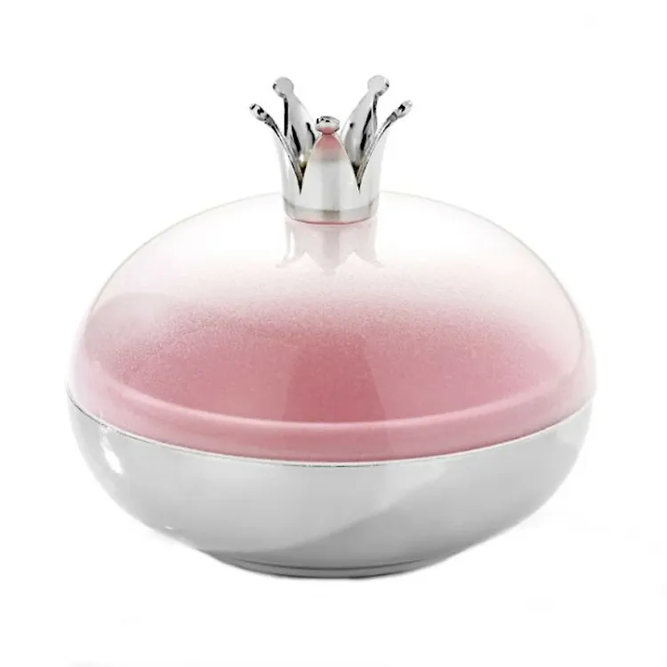 Taufgeschenk: 10 cm Schmuckschatulle in Zinn Modell: E3422