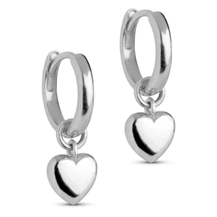 Enamel Amore Kreole in Silber