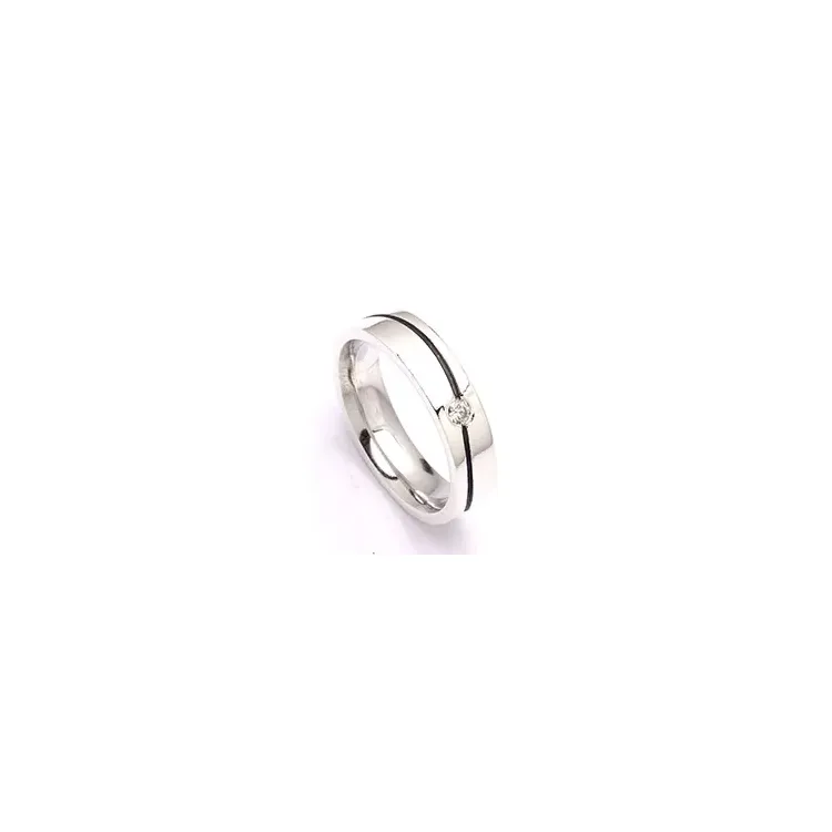 Kollektionsmuster Zirkon Ring aus Silber