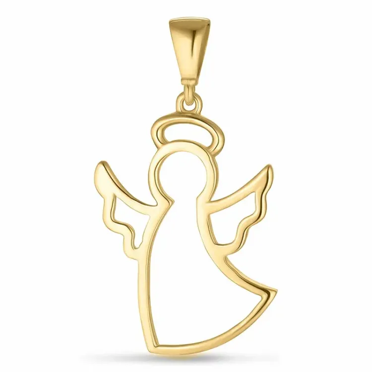 Kollektionsmuster Engel Anhänger aus 9 Karat Gold - Gold Collection