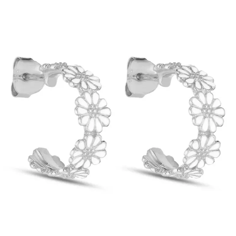 Kollektionsmuster Marguerite Kreole in Silber - Maggie