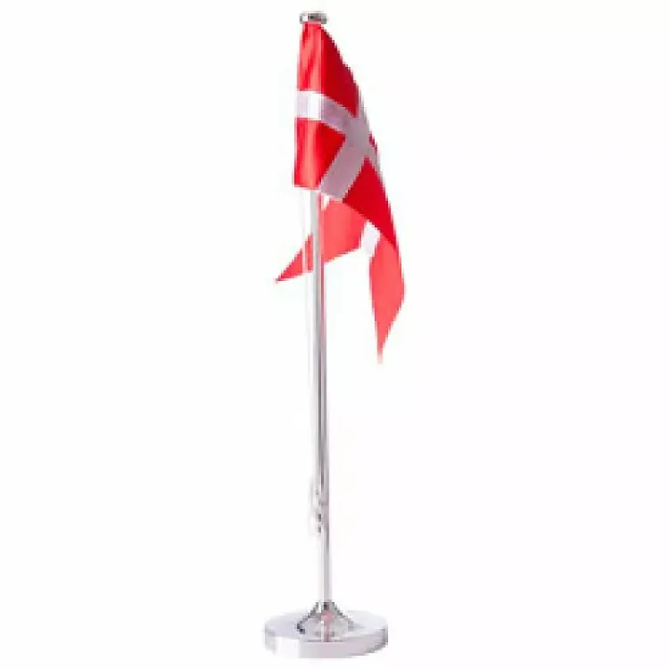 Taufgeschenk: flaggenstange in verchromt 