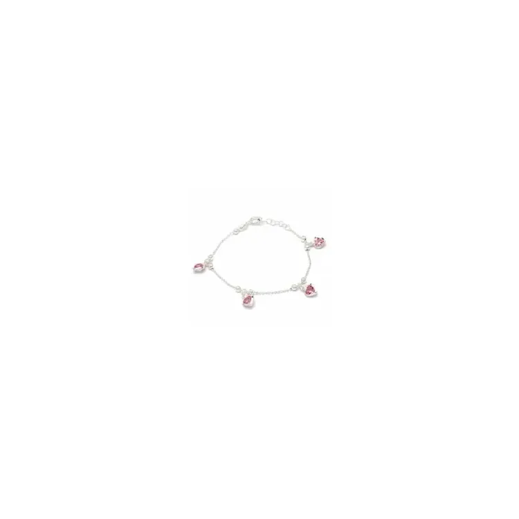 Kollektionsmuster Herz Armband aus Silber und Anhänger aus Silber