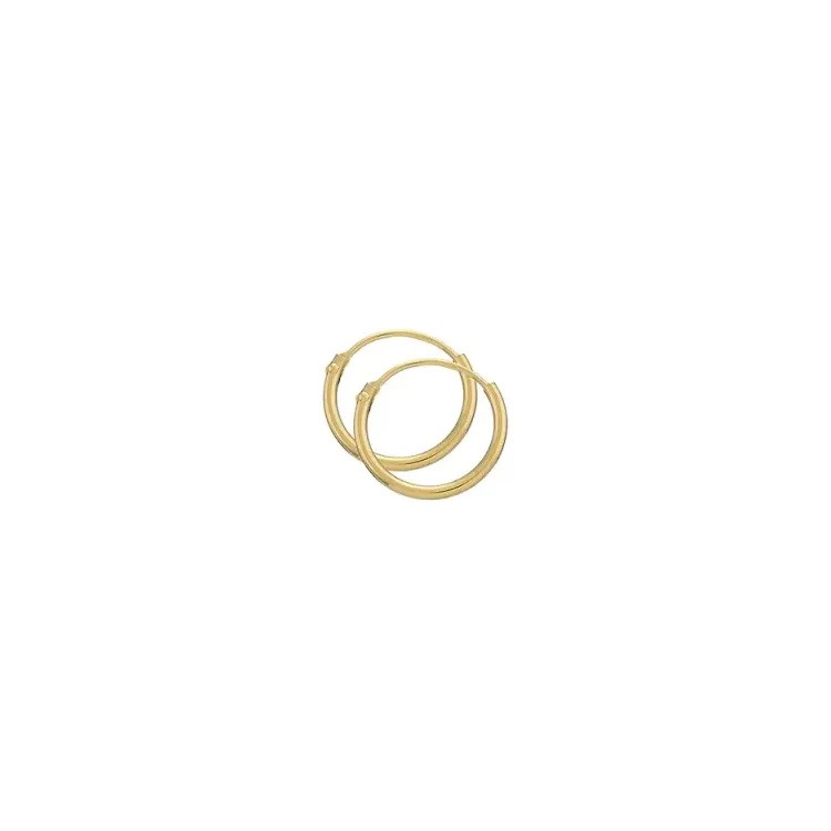 Kollektionsmuster BNH Kreole in 14 Karat Gold