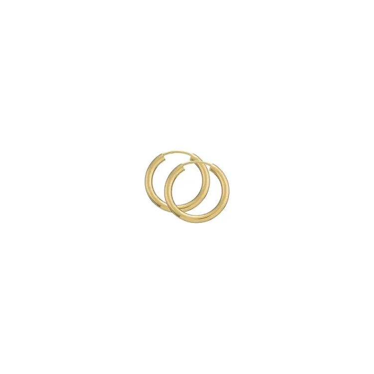 Kollektionsmuster BNH Kreole in 14 Karat Gold