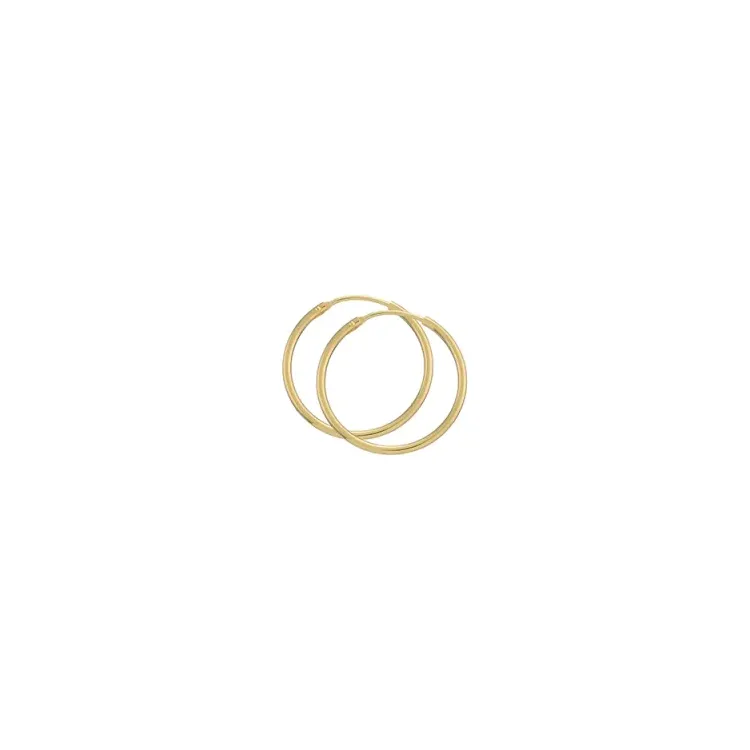Kollektionsmuster BNH Kreole in 8 Karat Gold
