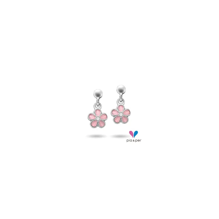Pia und Per Blume Ringlehre in Silber