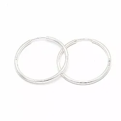 25 mm NORDAHL ANDERSEN Kreole in Silber