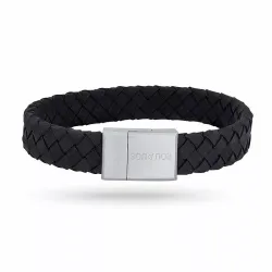 Nordahl andersen schwarzem armband in leder