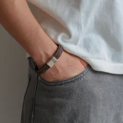 Nordahl andersen braunen armband in leder
