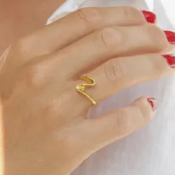 NORDAHL ANDERSEN Ring in vergoldetem Sterlingsilber