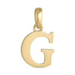buchstab g Anhänger aus 9 Karat Gold - My Letter