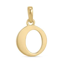 buchstab o Anhänger aus 9 Karat Gold - My Letter