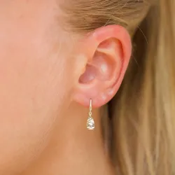 Tropfen Ohrringe in 9 Karat Gold mit  - Gold Collection