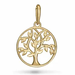 11 mm Lebensbaum Anhänger aus 9 Karat Gold - Gold Collection