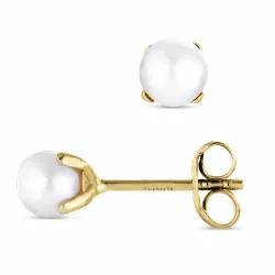 Kollektionsmuster Ohrstecker in 9 Karat Gold