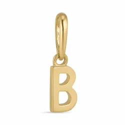 buchstab b Anhänger aus 9 Karat Gold - My Letter