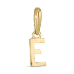 buchstab e Anhänger aus 9 Karat Gold - My Letter