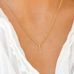 buchstab i Anhänger aus 9 Karat Gold - My Letter