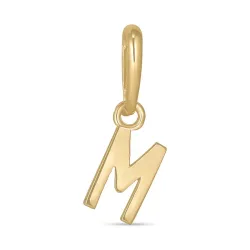 buchstab m Anhänger aus 9 Karat Gold - My Letter