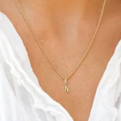 buchstab n Anhänger aus 9 Karat Gold - My Letter