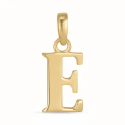 buchstab e Anhänger aus 9 Karat Gold - My Letter