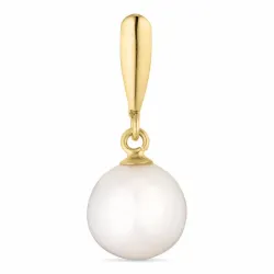 weißem Perle Anhänger aus 14 Karat Gold - Gold Collection
